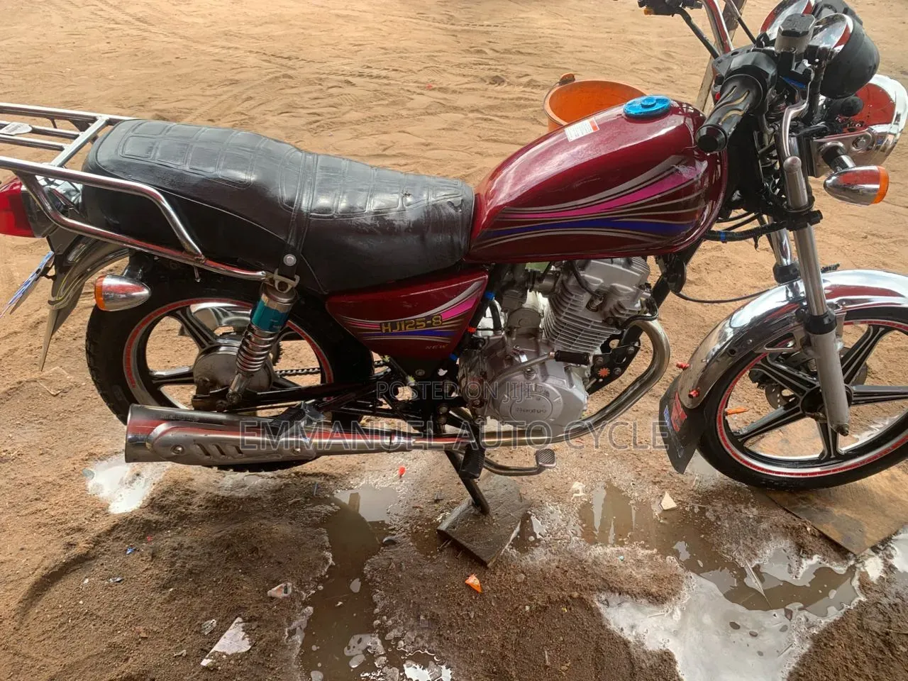 Haojue HJ125-8K 2022 Brown