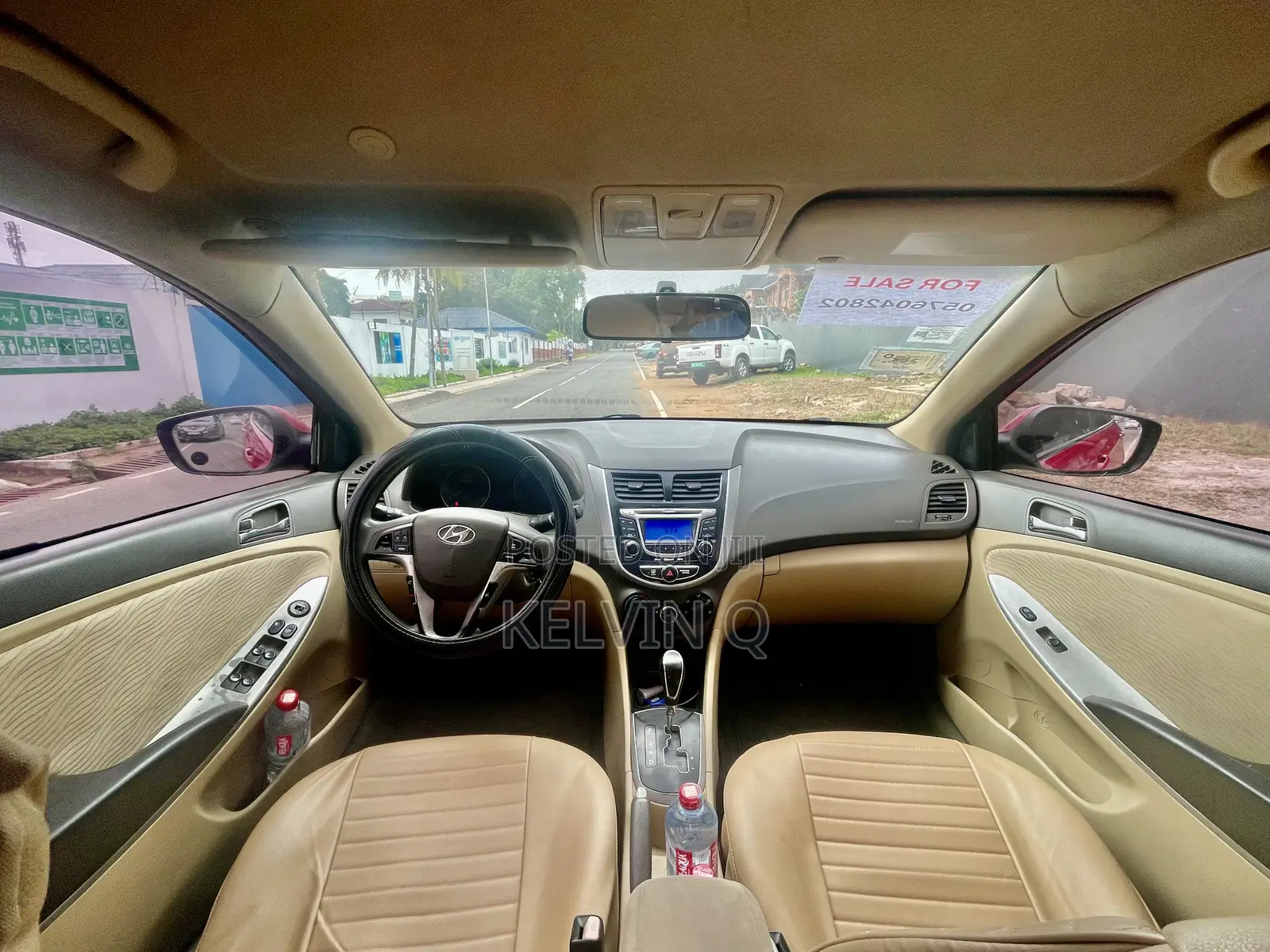 Hyundai Accent 2012 Red