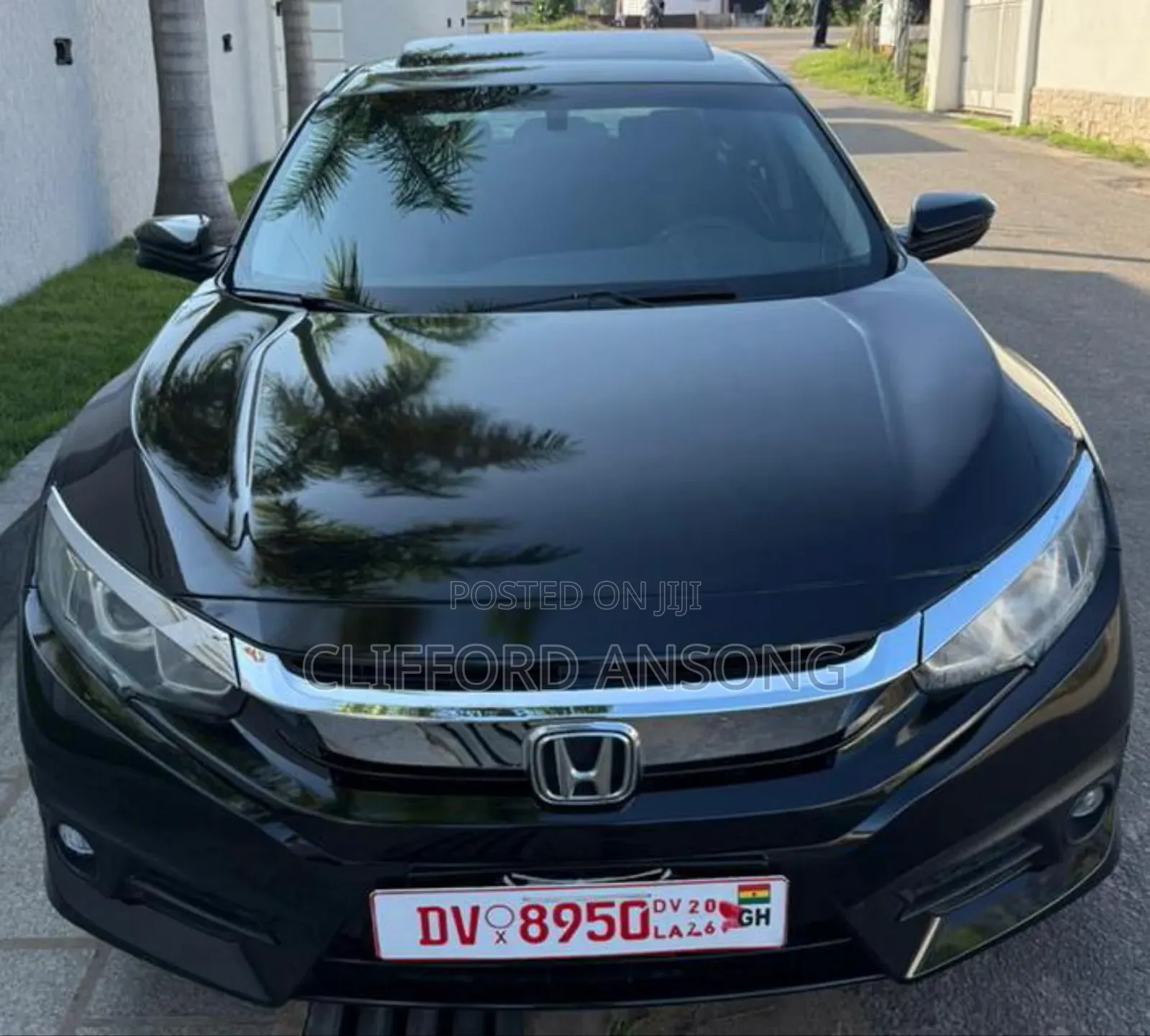 Honda Civic LX 2dr Coupe (2.0L 4cyl) 2016 Black