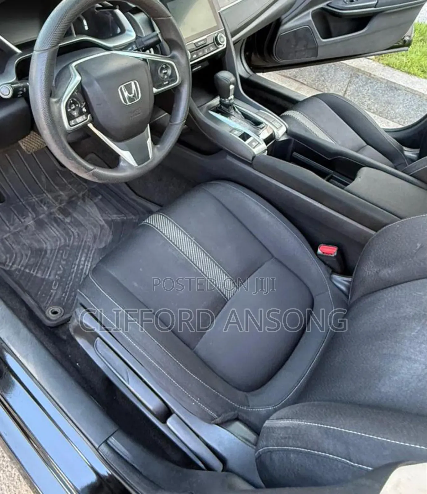 Honda Civic LX 2dr Coupe (2.0L 4cyl) 2016 Black