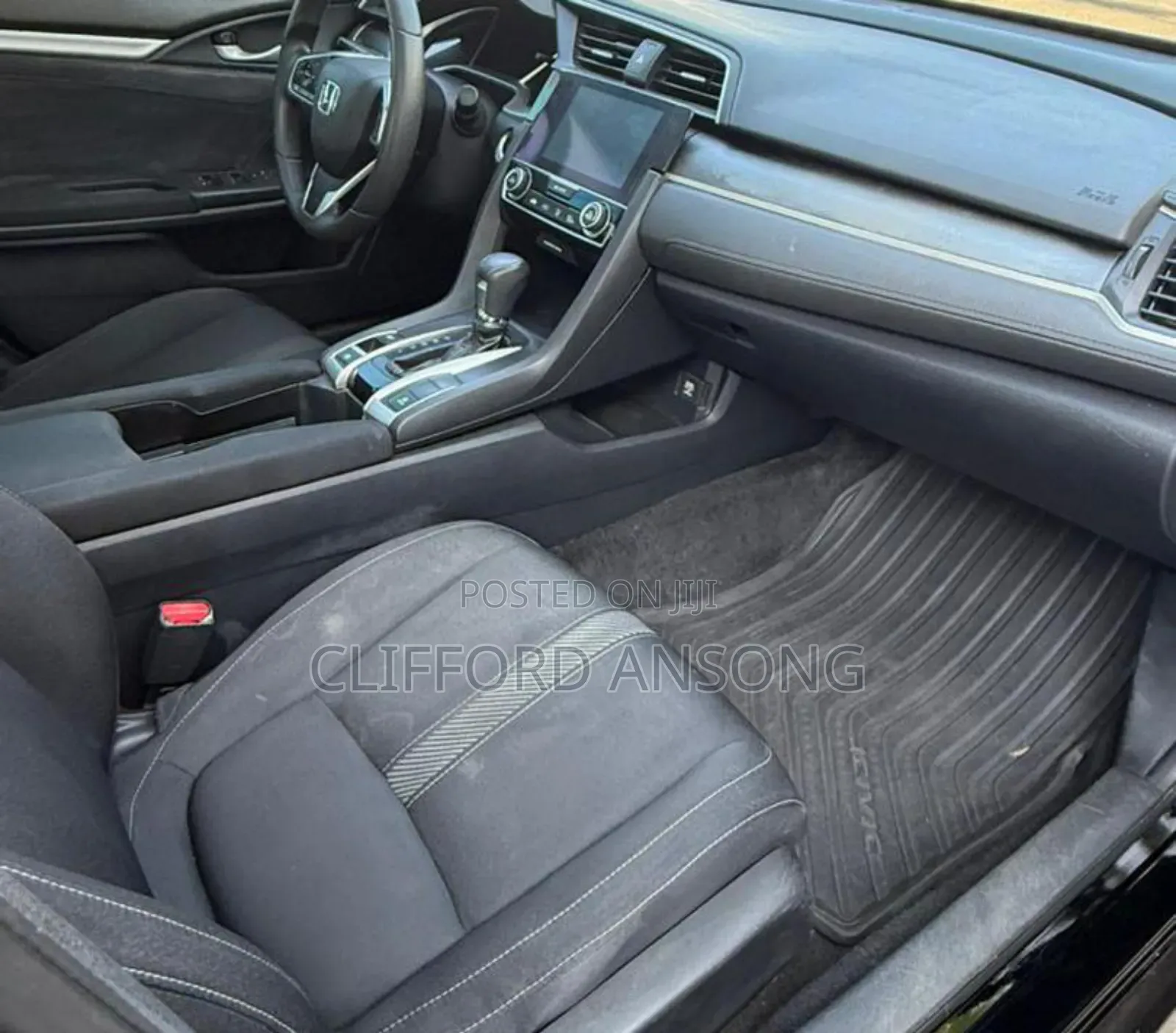 Honda Civic LX 2dr Coupe (2.0L 4cyl) 2016 Black