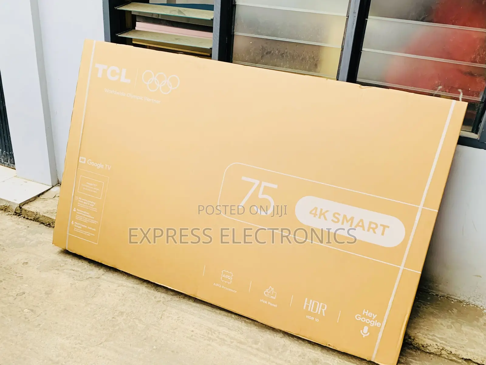 Ultra High Display Glossy TCL 75'' Uhd Led 75p6k Smart Android