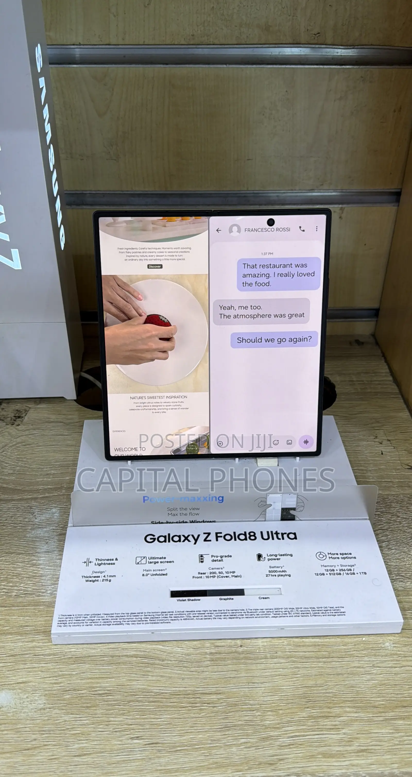 New Samsung Galaxy Z Fold8 Ultra 1 TB