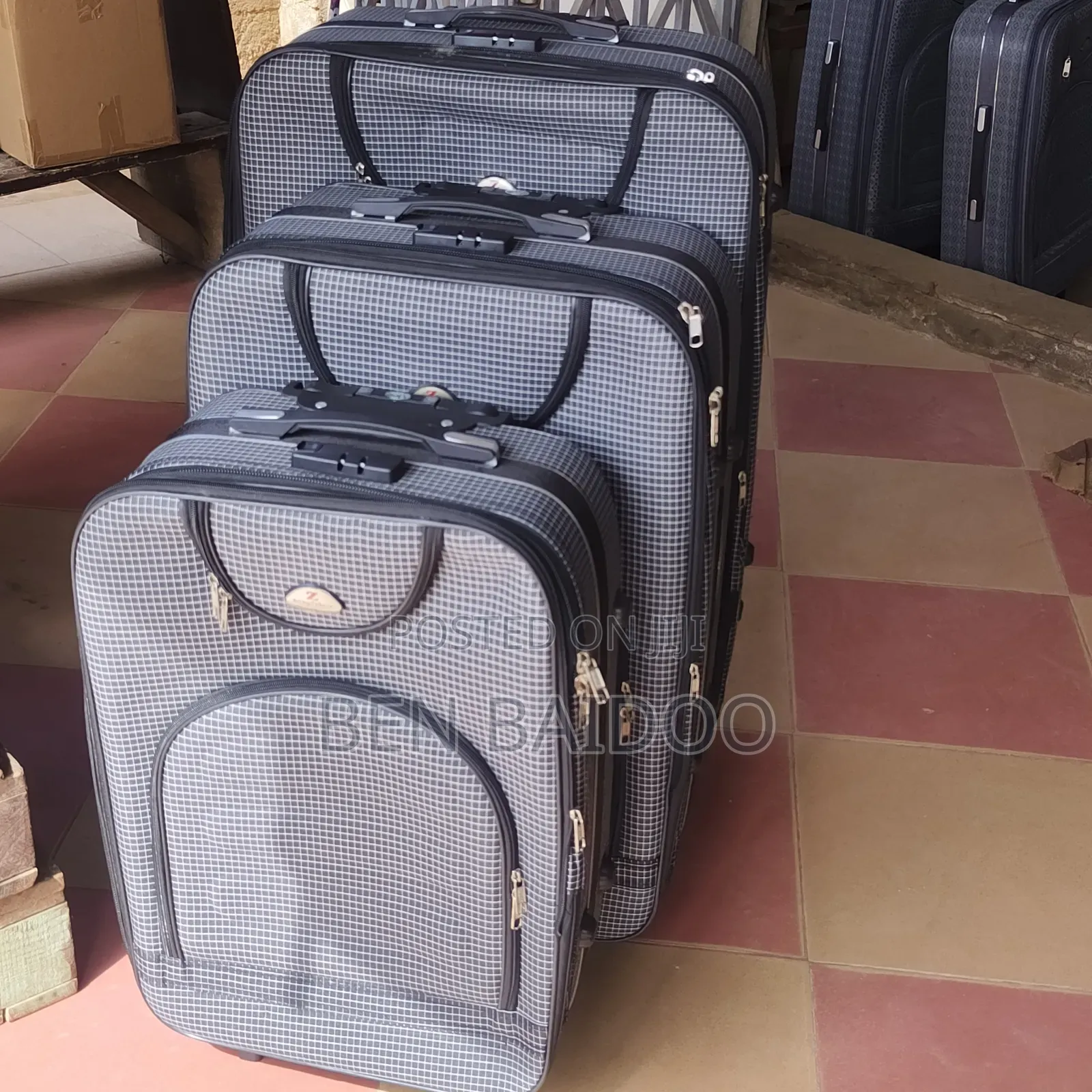 Luggage Traveling Bags 3in1 (Fabric Materials)