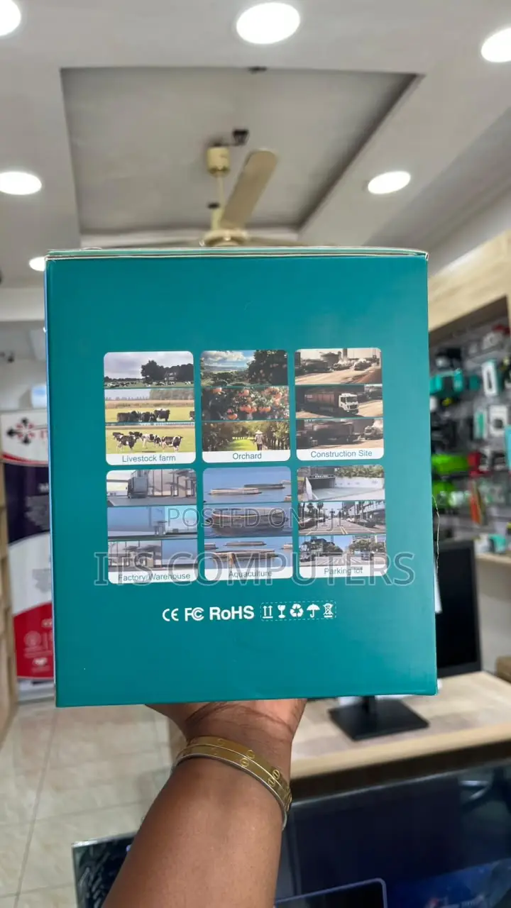 V380 Max P19SE 4G Triple Lens Solar Outdoor Camera