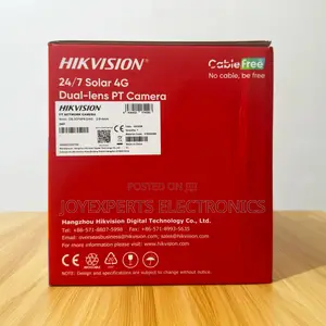 Dual Lens 4G PT Solar Camera DS-2CFSP8-D_4G