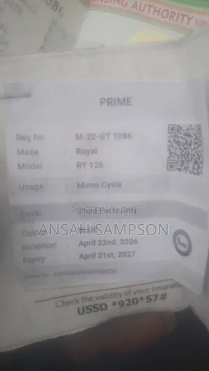 Royal RY125 2022 Blue
