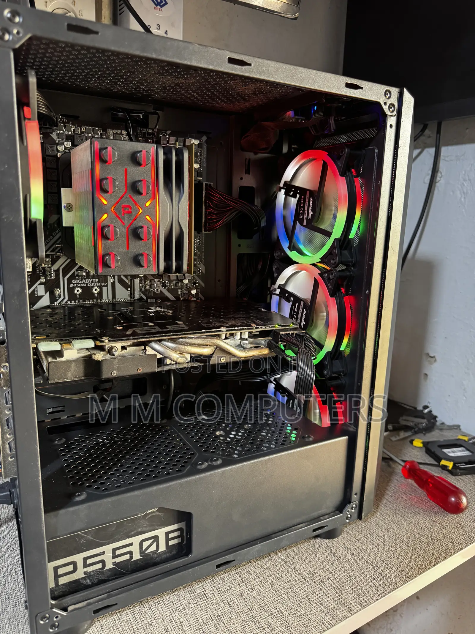 Desktop Computer 16GB AMD Ryzen 5 HDD+SSD 128GB