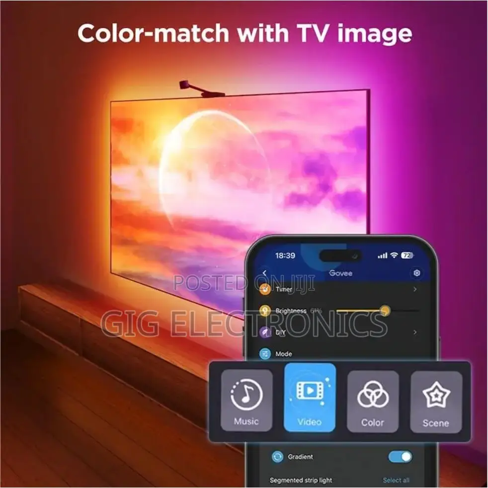 Govee Smart TV Backlight Kit 3S (75"-85")