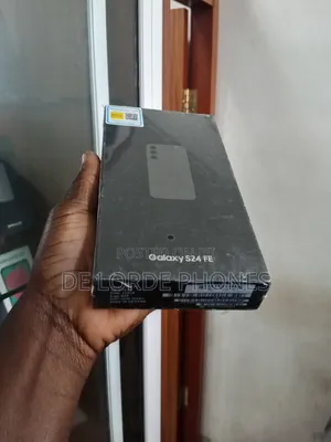 New Samsung Galaxy S24 FE 128 GB Black