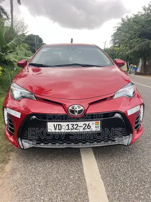 Toyota Corolla LE Eco (1.8L 4cyl 2A) 2018 Red