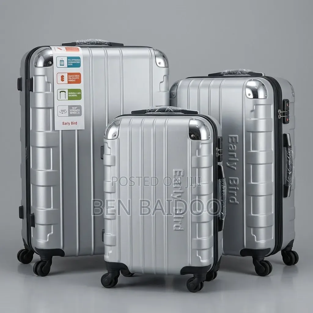Plastic Travelling Bags 3in1 (Perfect Traveling Trio)