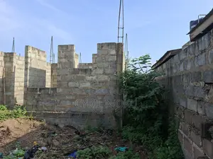 Titled Land With 3 Bedroom Uncompleted Storey for Sale in Madina