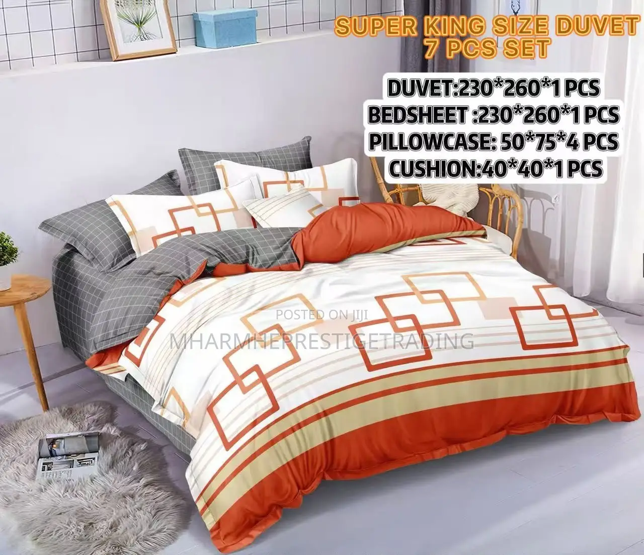 Duvet Set(Super-King Size $