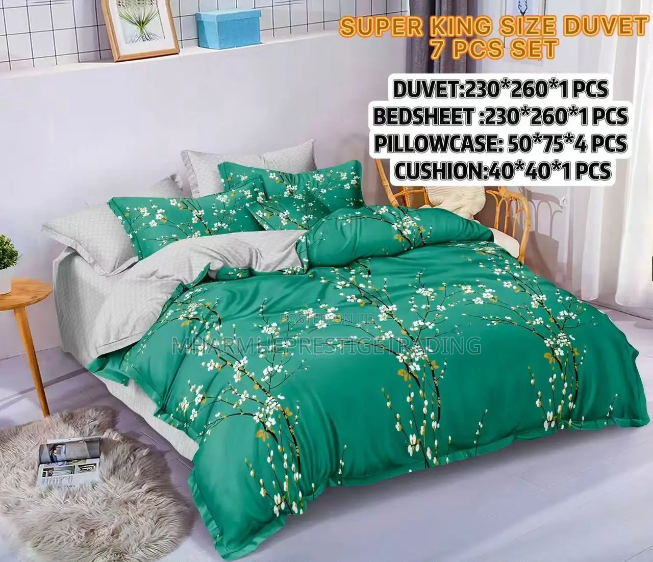 Duvet Set(Super-King Size $