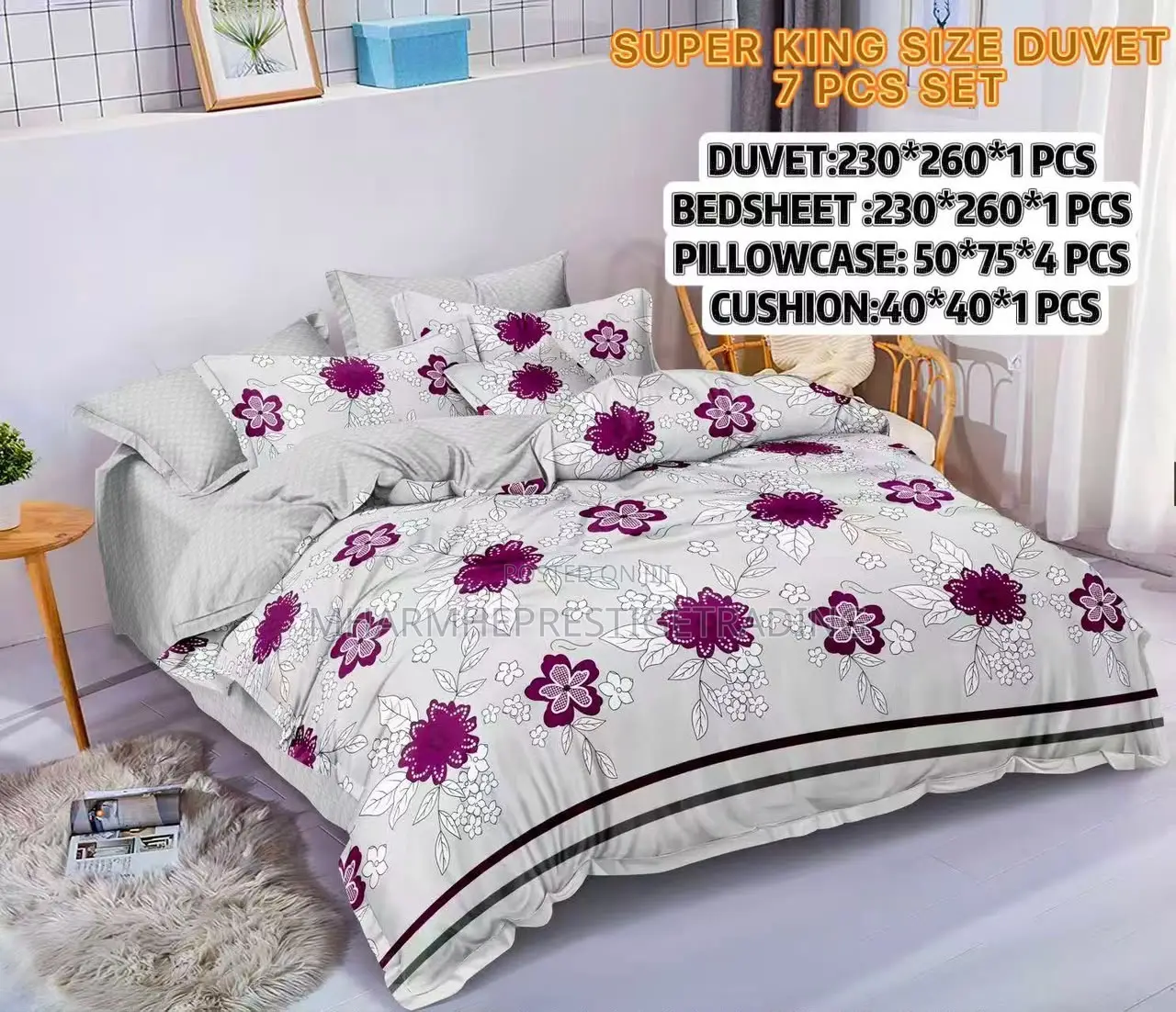 Duvet Set(Super-King Size $