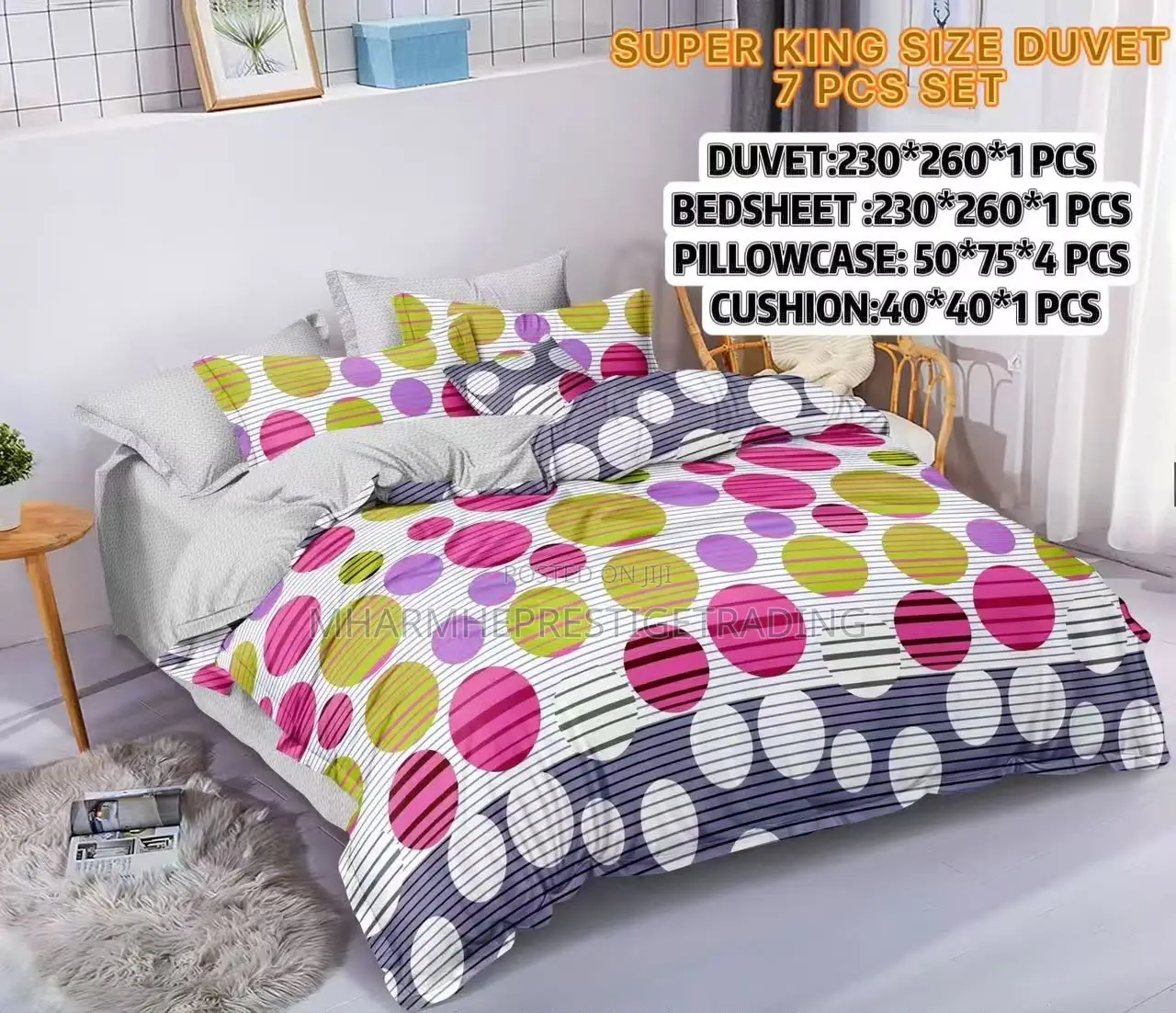 Duvet Set(Super-King Size $