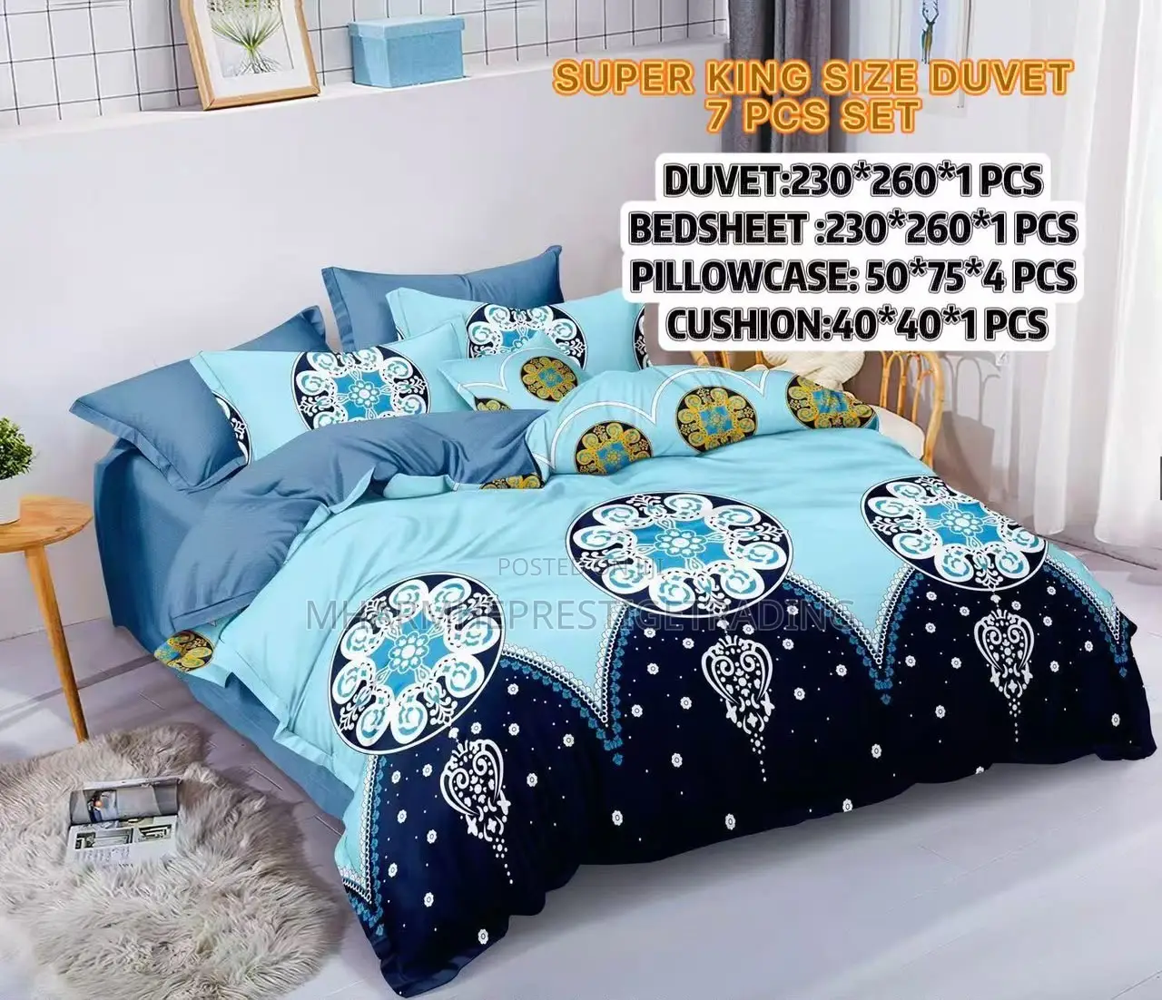 Duvet Set(Super-King Size $