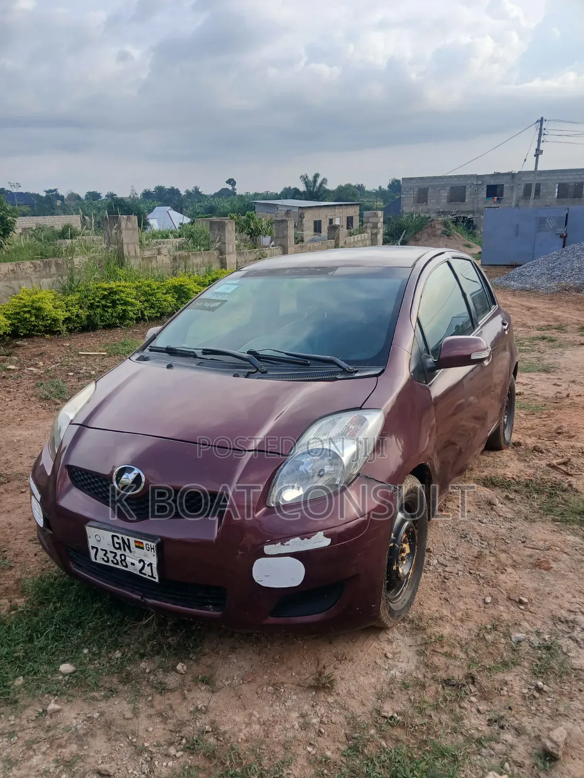 Toyota Vitz 2010 Brown