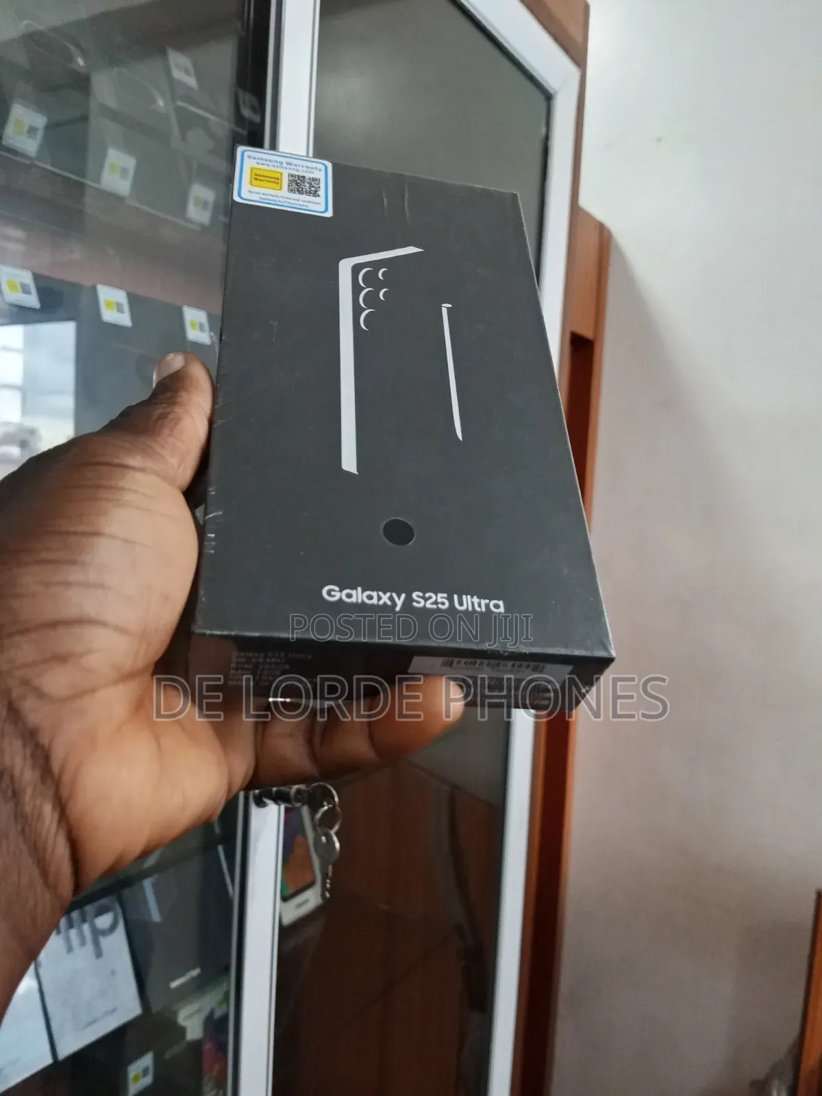 New Samsung Galaxy S25 Ultra 256 GB Black
