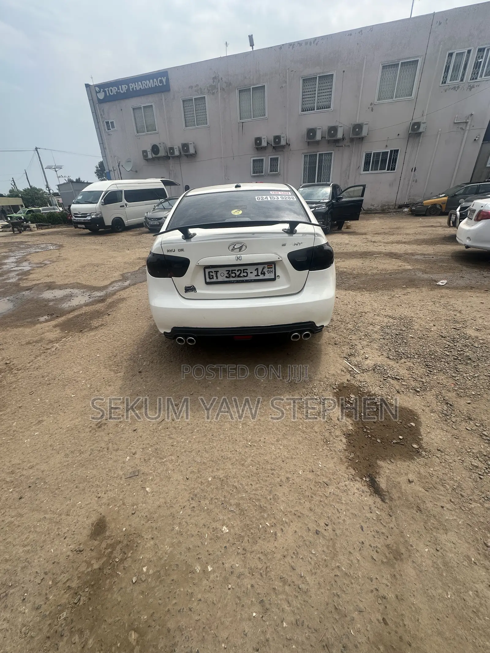 Hyundai Elantra 2008 White