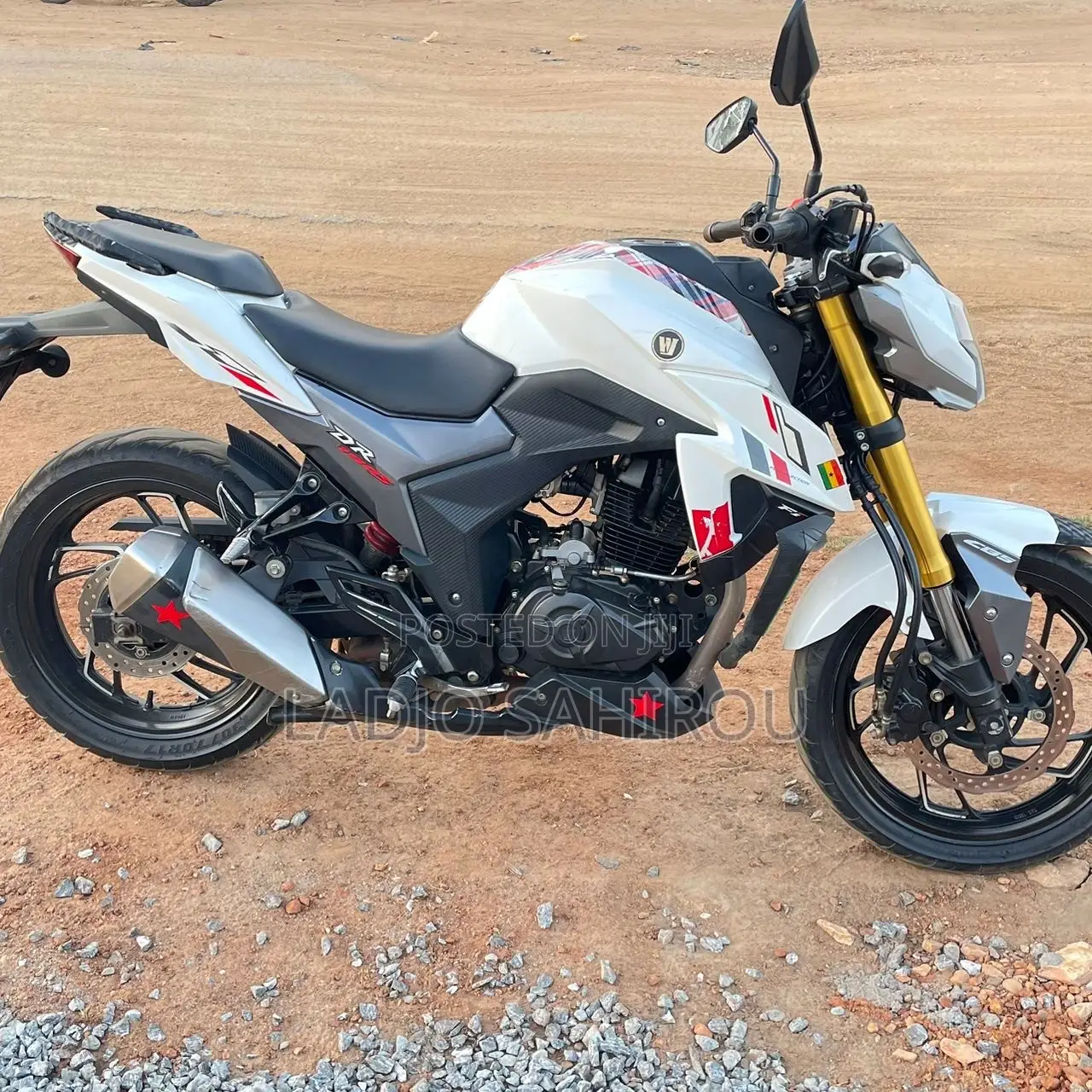 Haojue DR190S 2026 White