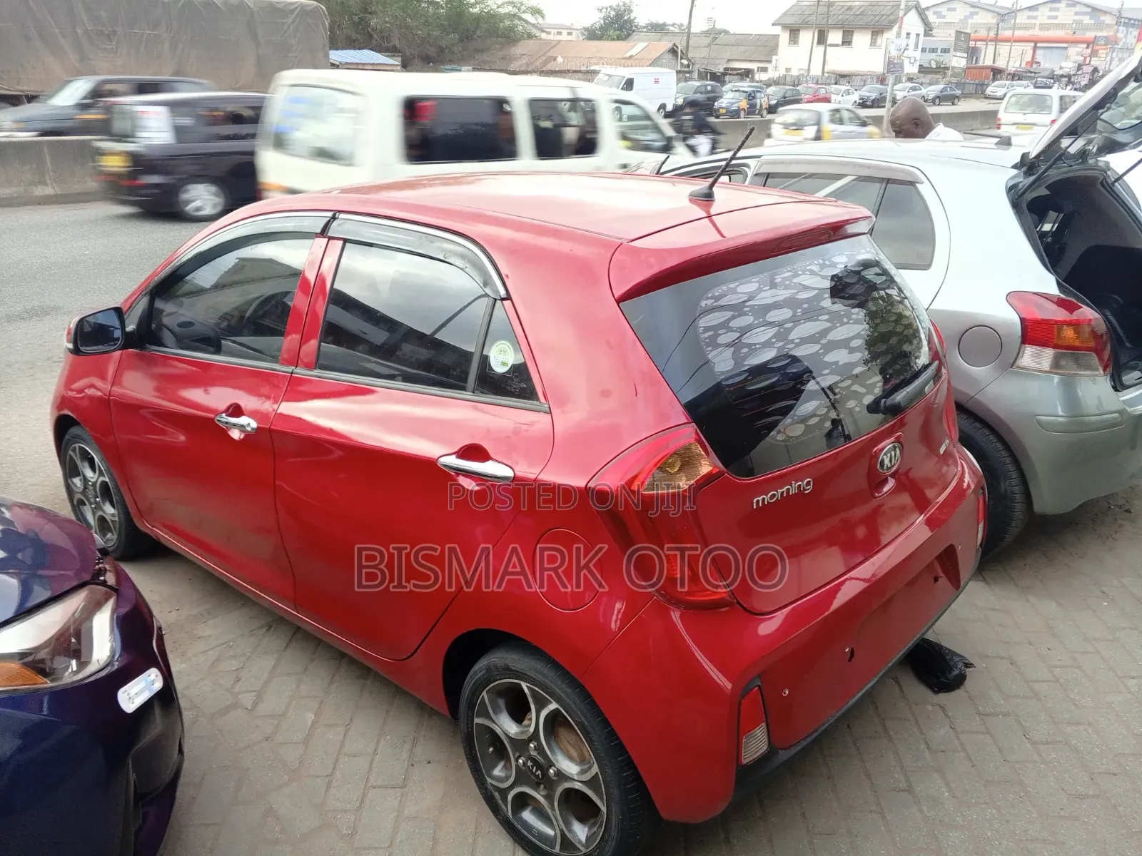 Kia Morning 2013 Red
