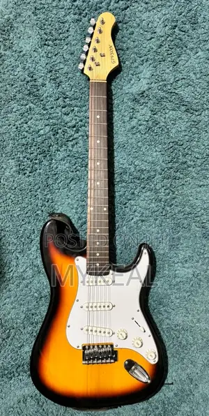 Givson Electric Guitar (Sunburst) + Full Accessories Kit