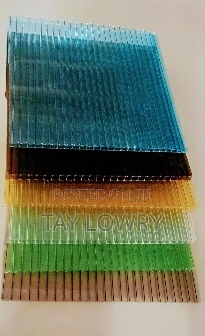 Polycarbonate Hollow Sheet 19ft X 7ft 10mm Thickness