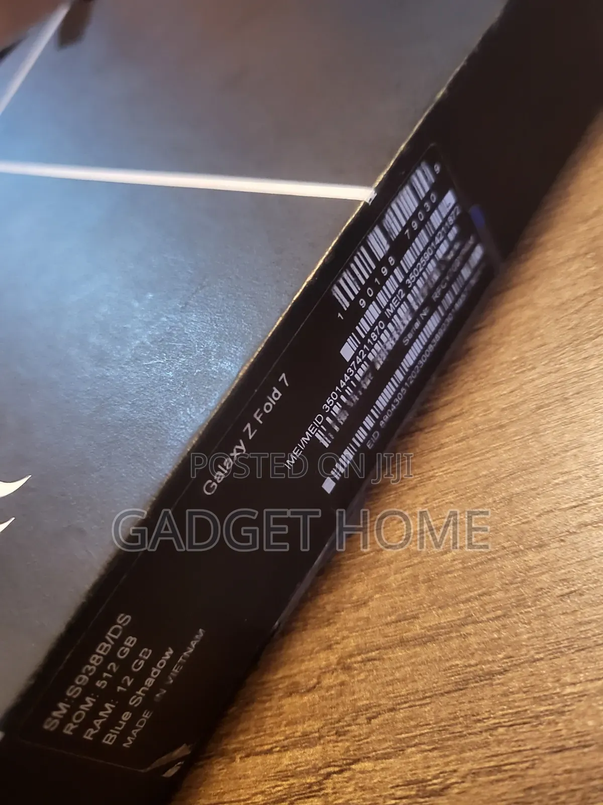 New Samsung Galaxy Z Fold7 512 GB Black
