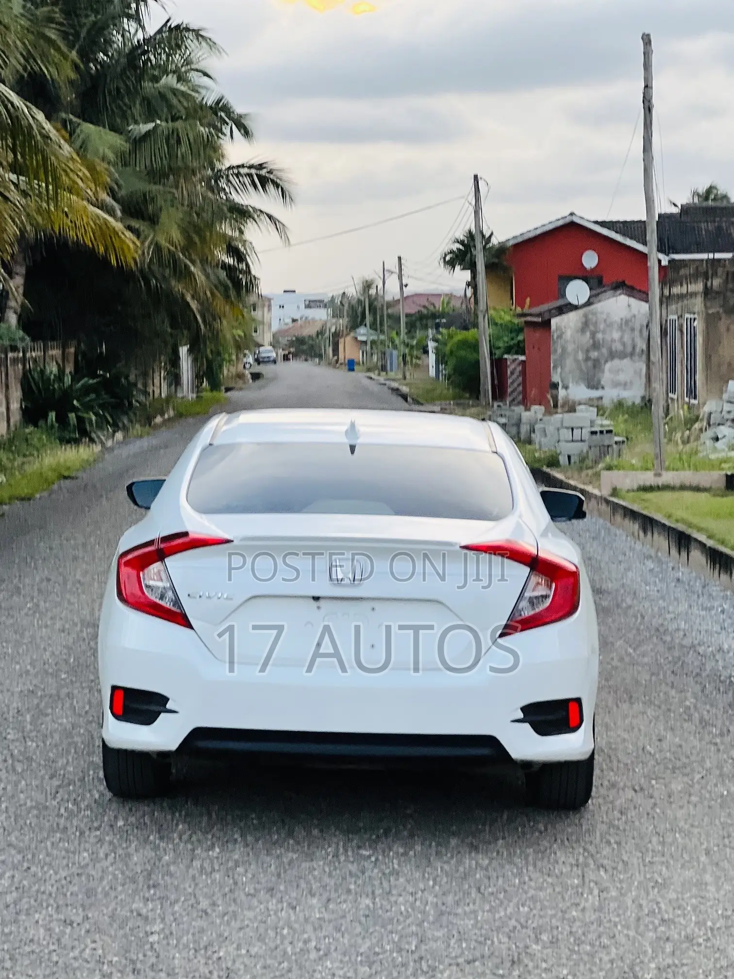 Honda Civic EX Sedan 2018 White