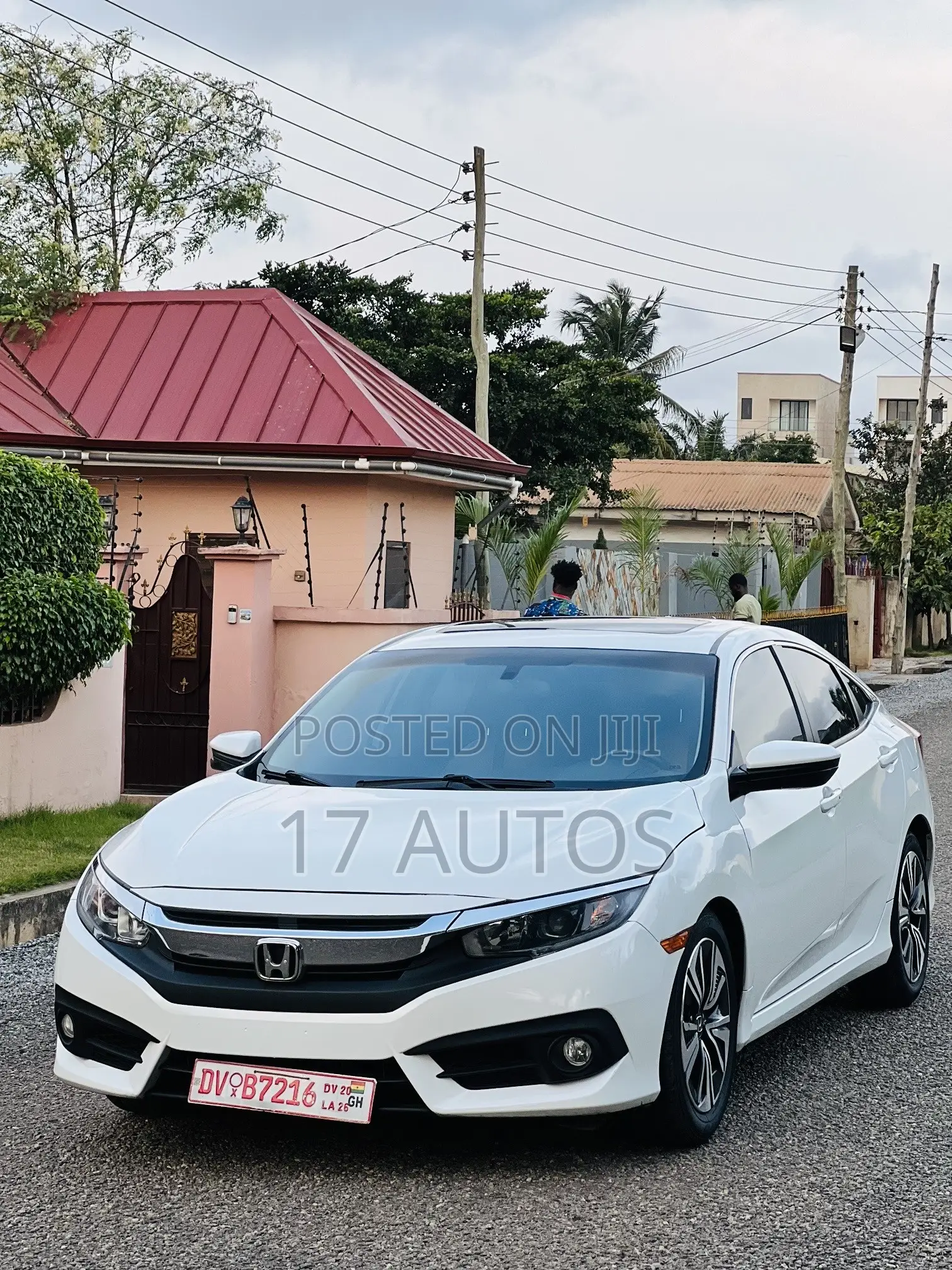 Honda Civic EX Sedan 2018 White