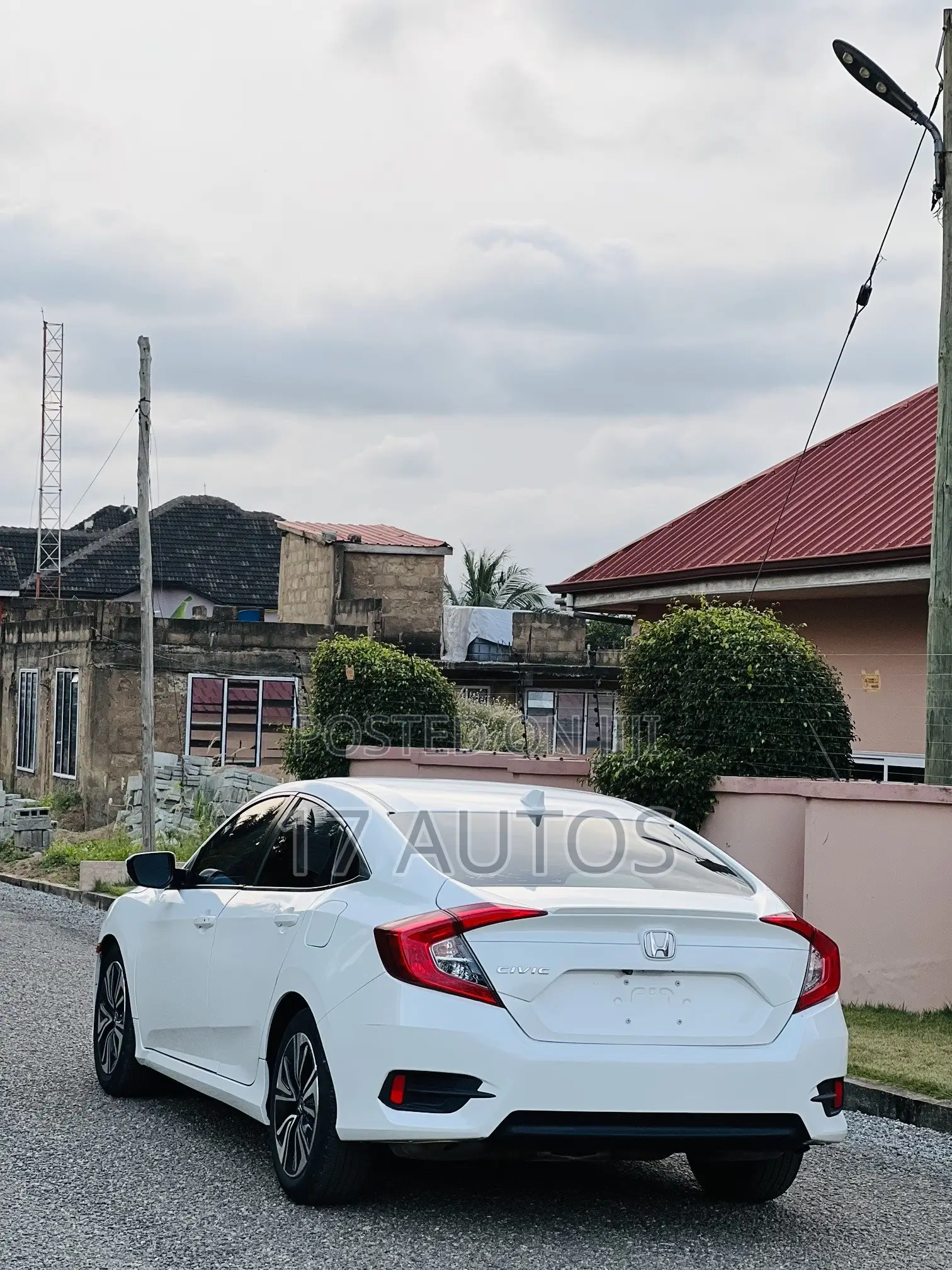 Honda Civic EX Sedan 2018 White
