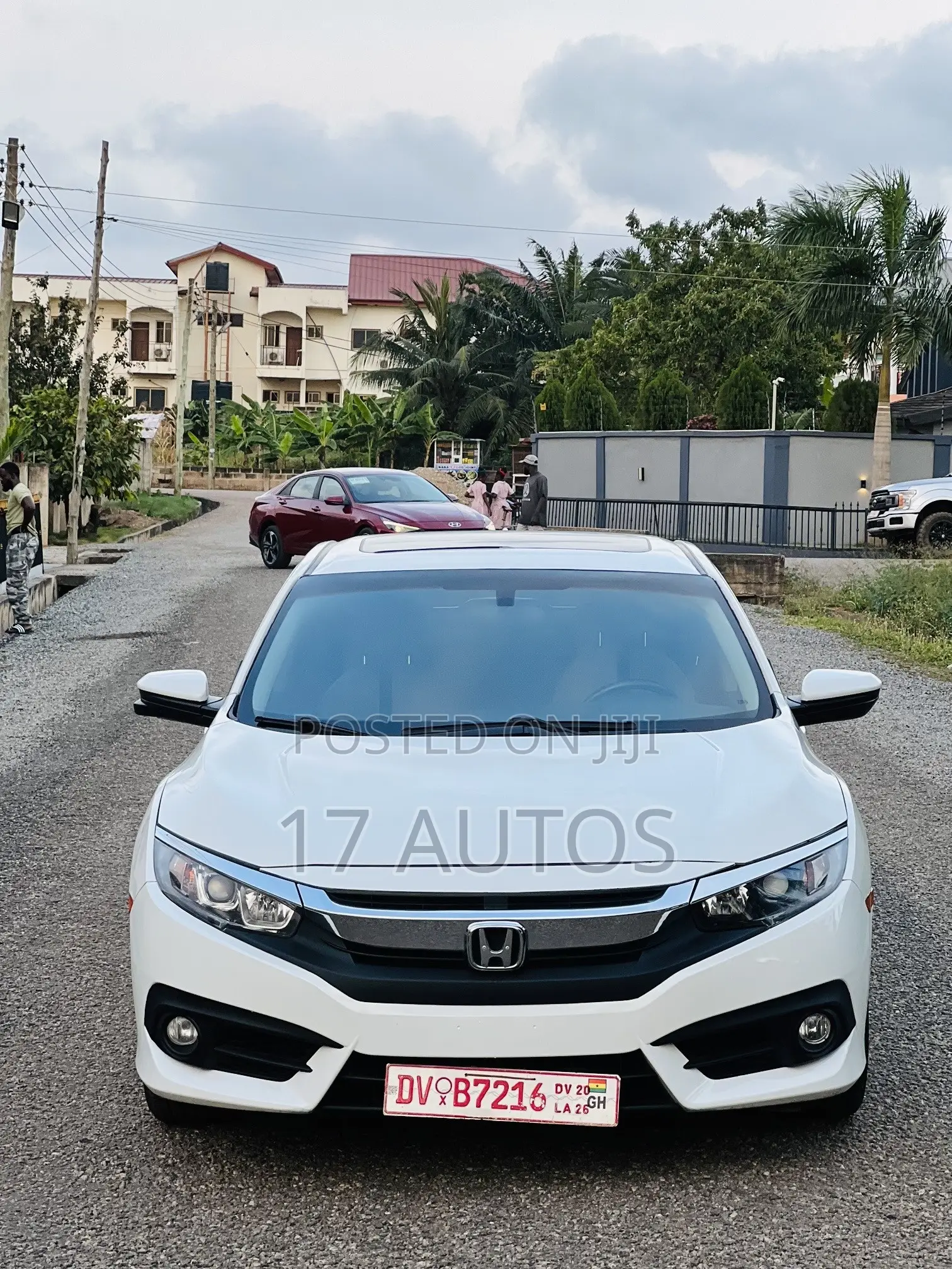 Honda Civic EX Sedan 2018 White