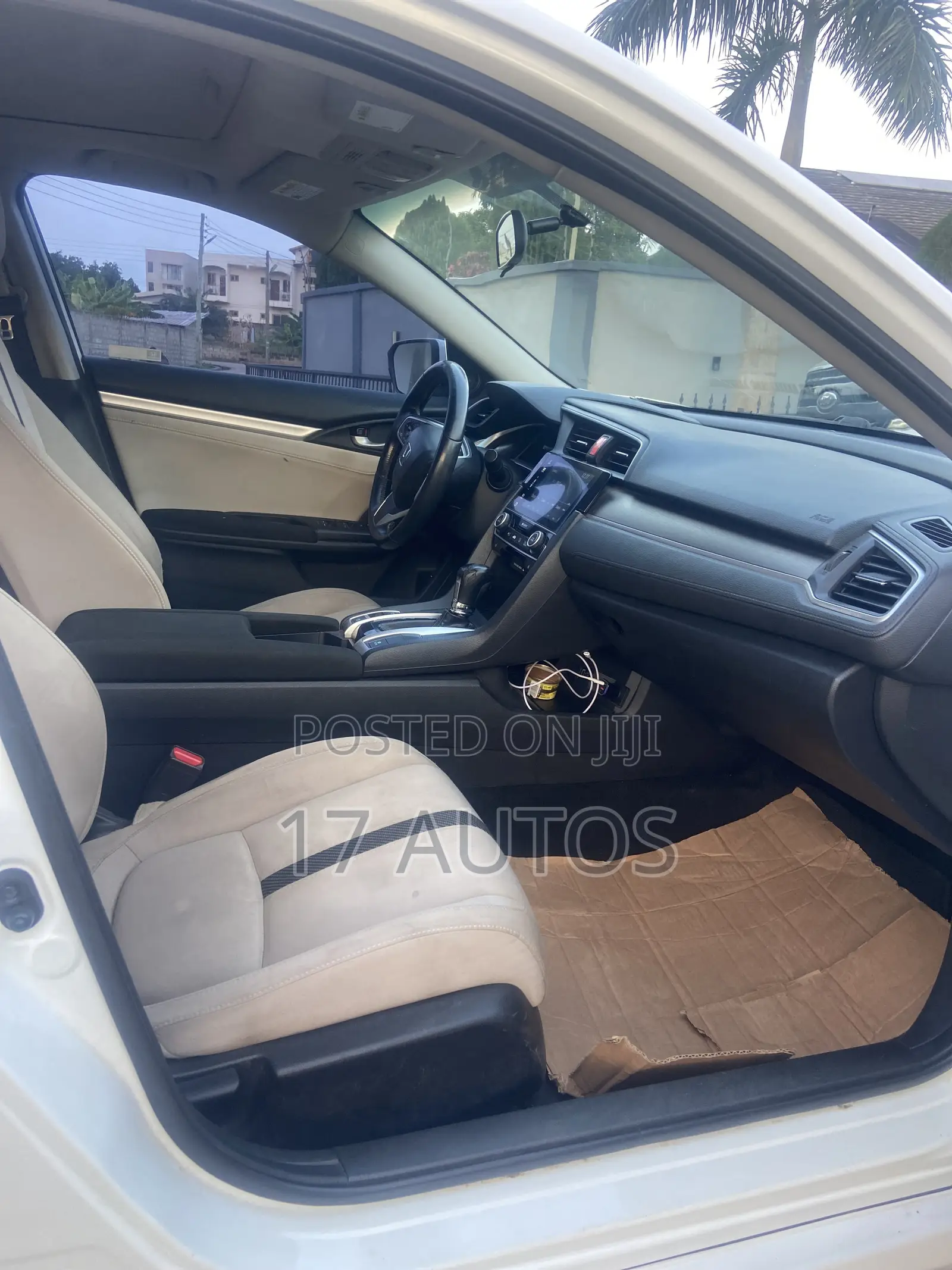 Honda Civic EX Sedan 2018 White