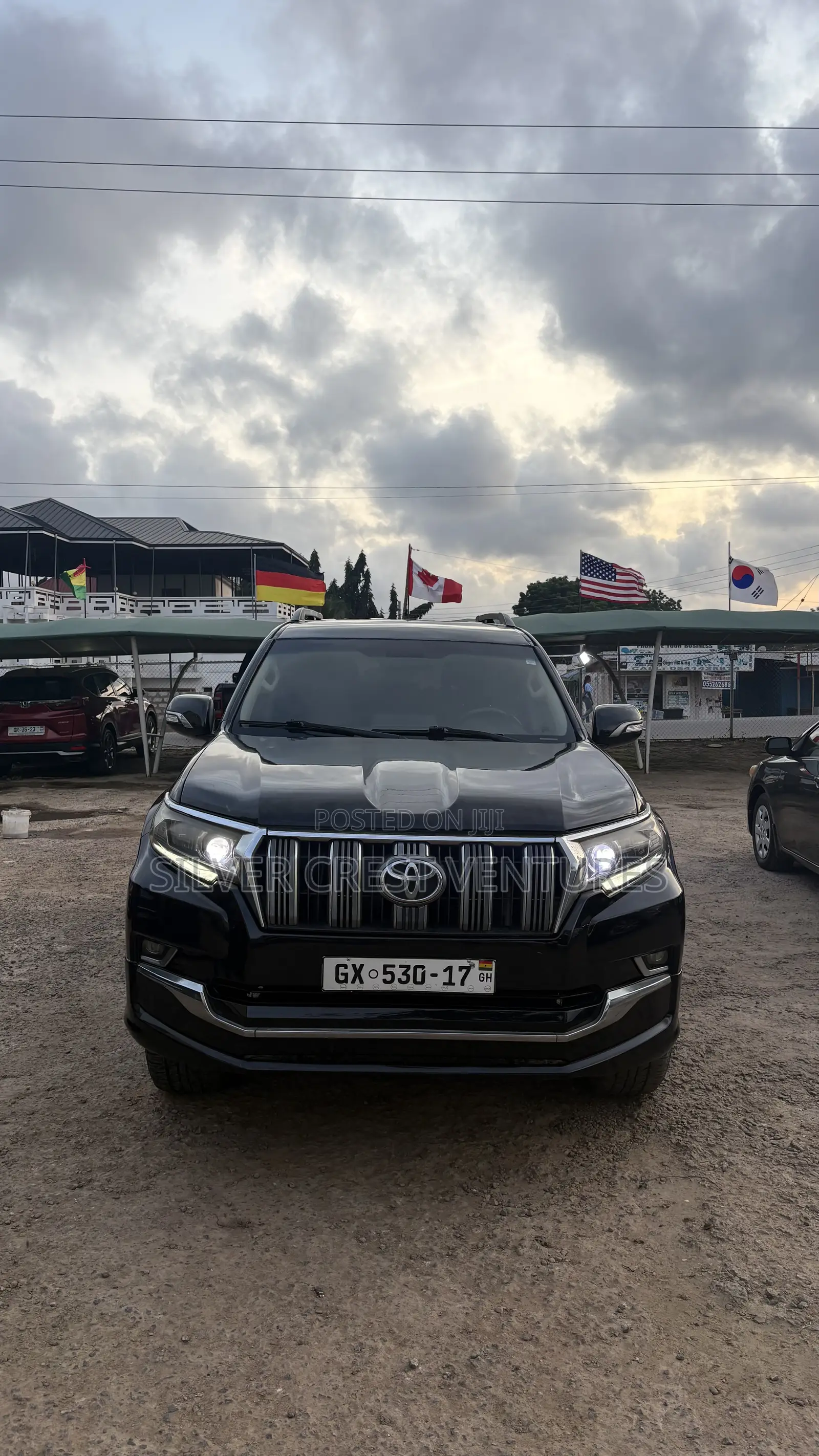 Toyota Land Cruiser Prado 2017 Black