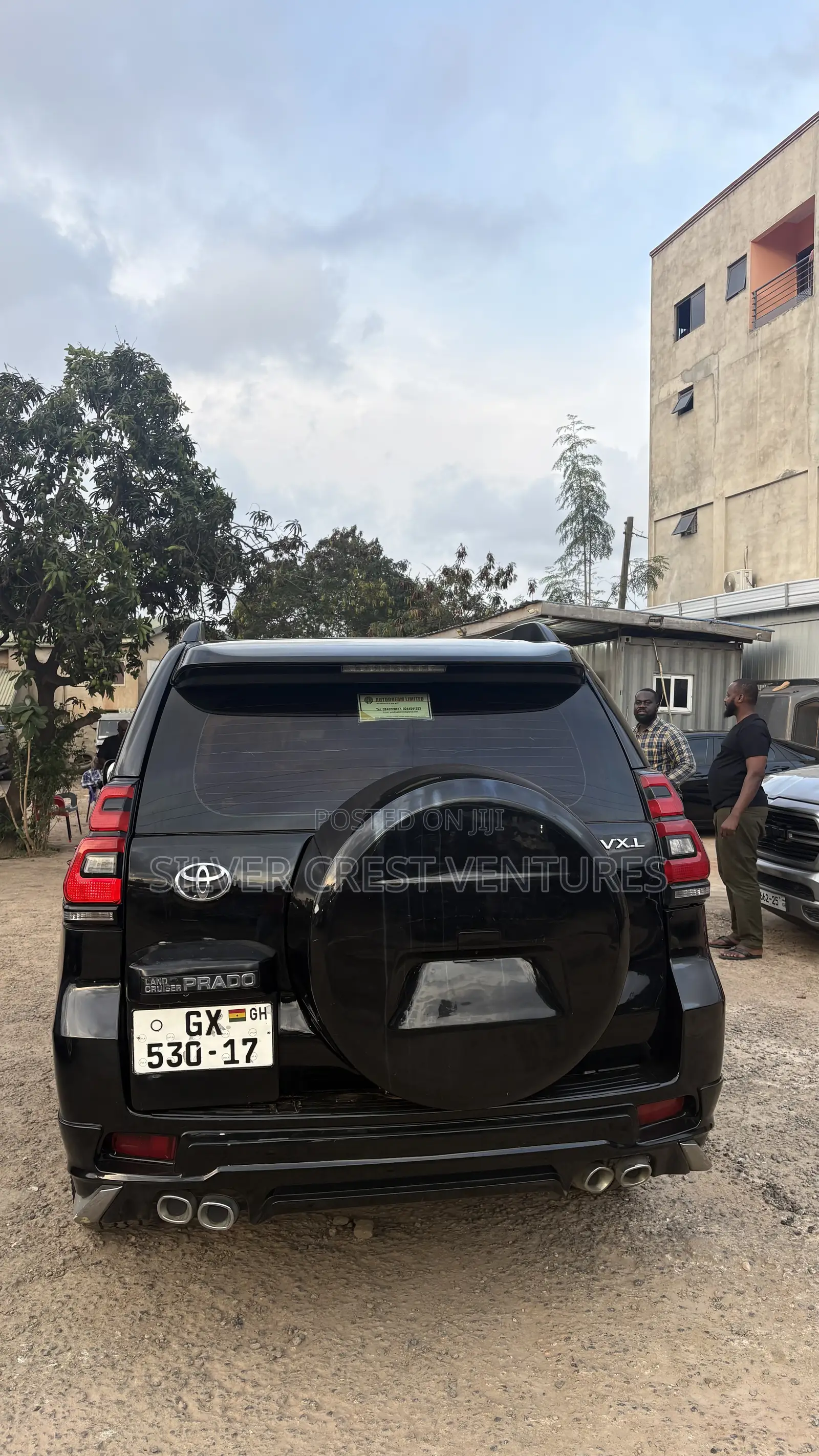 Toyota Land Cruiser Prado 2017 Black