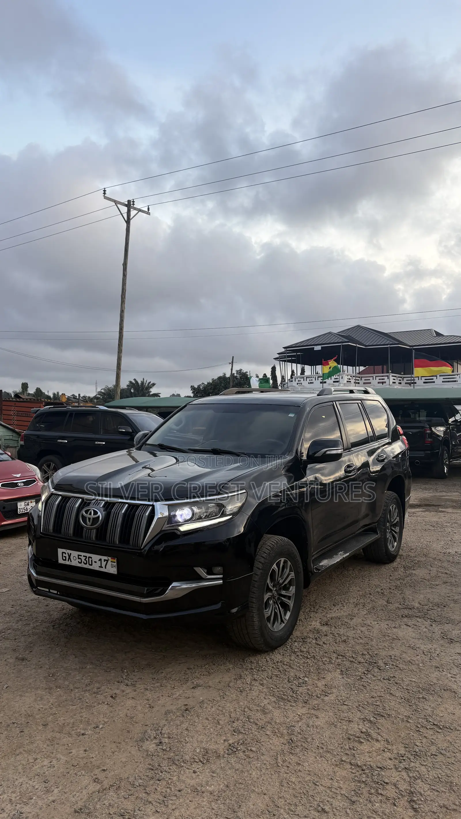 Toyota Land Cruiser Prado 2017 Black