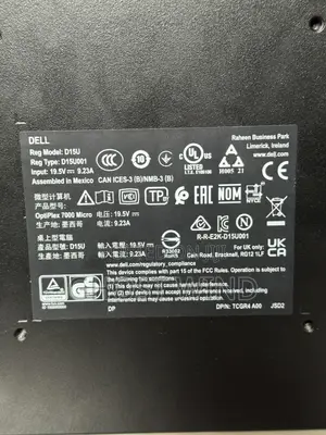 Desktop Computer Dell Optiplex 7000 MT 8GB Intel Core i3 SSD 256GB