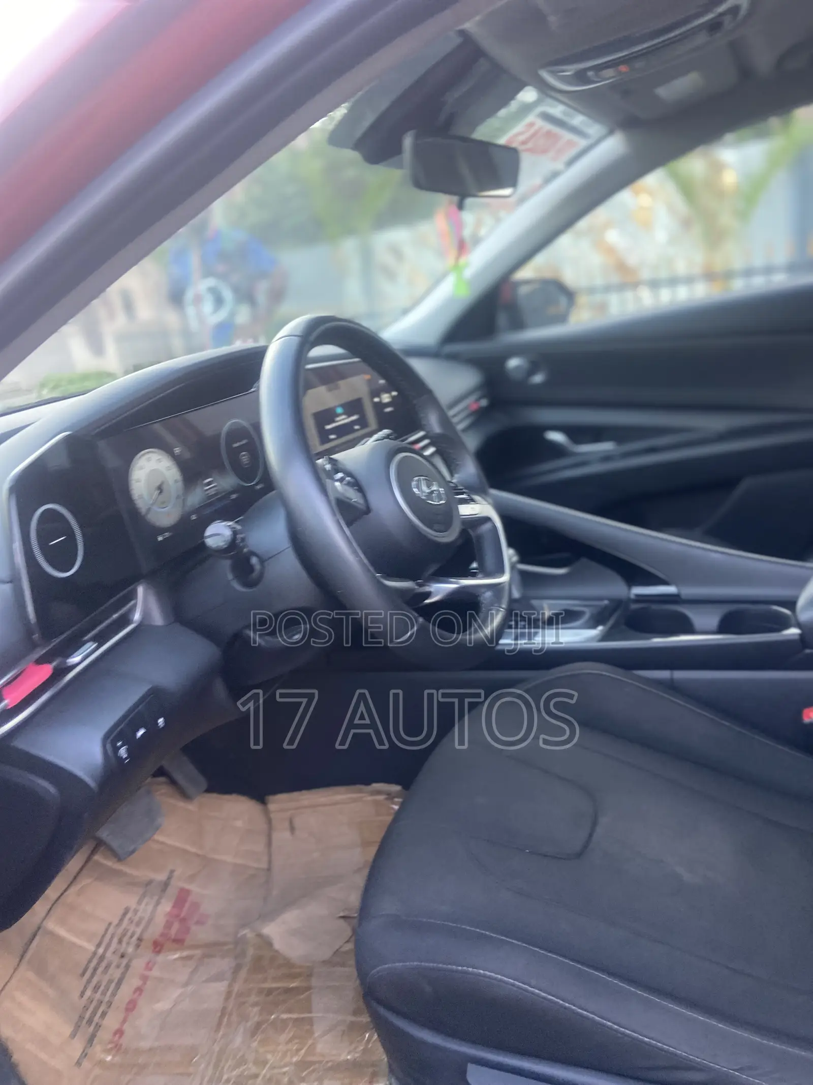 Hyundai Elantra Limited 2023 Red