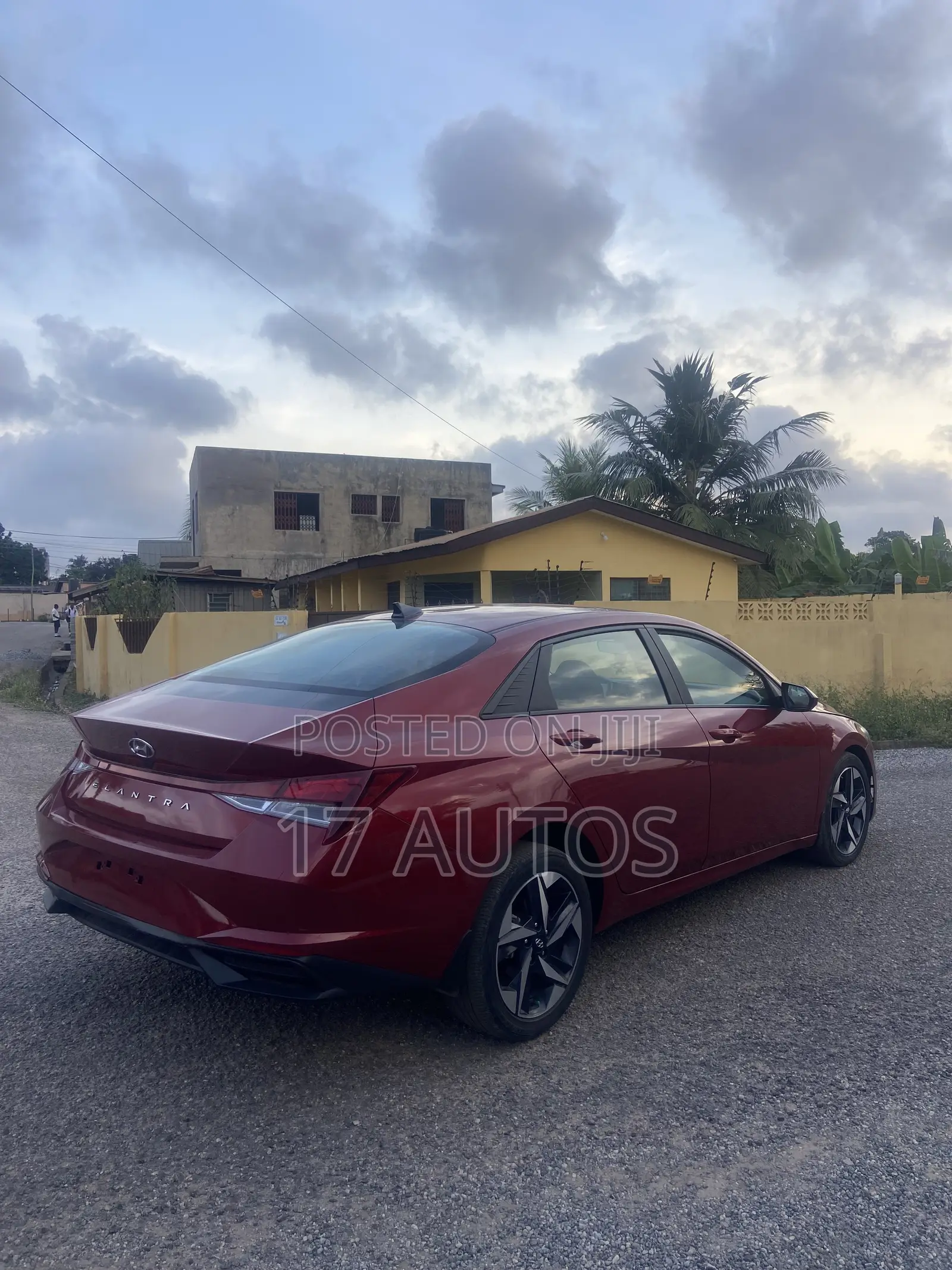 Hyundai Elantra Limited 2023 Red