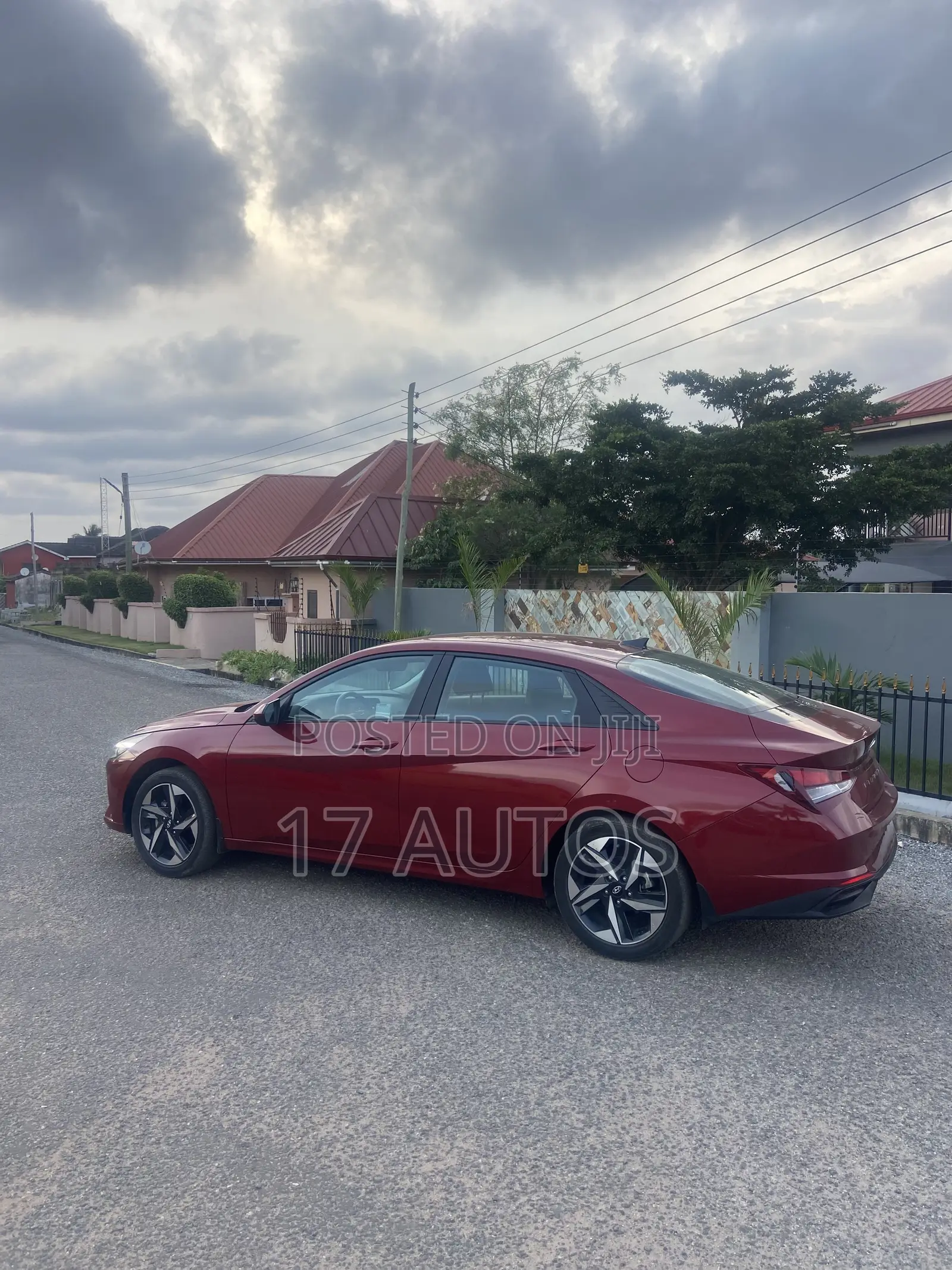 Hyundai Elantra Limited 2023 Red