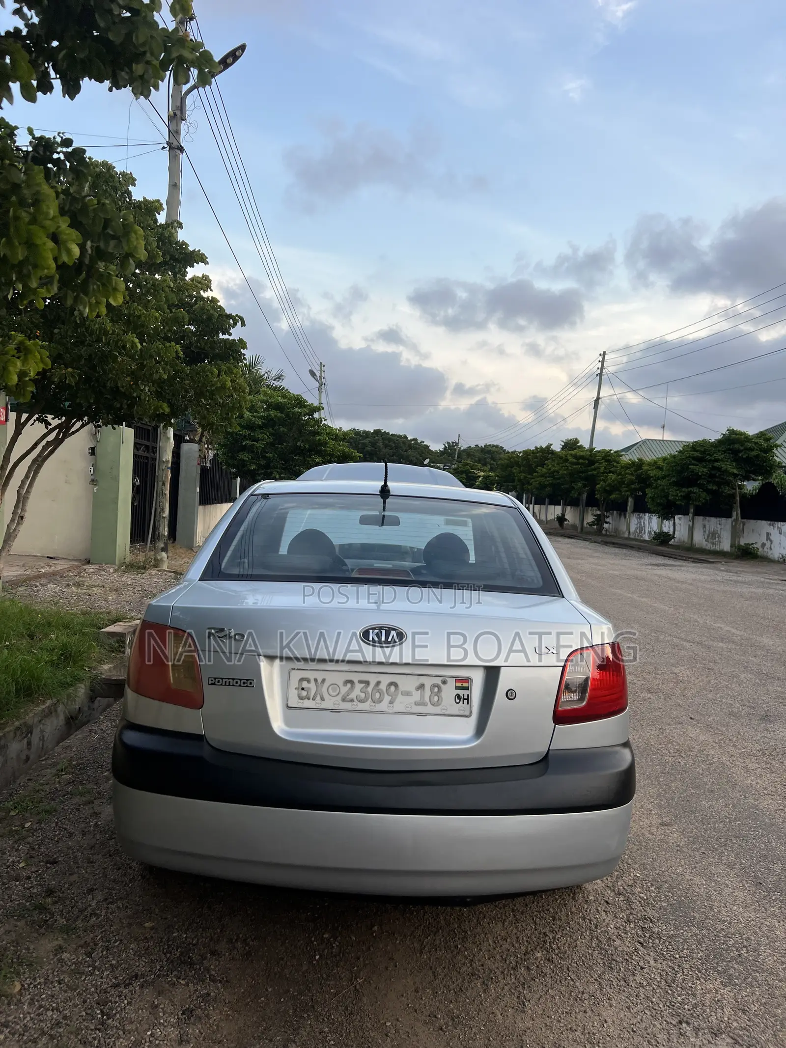 Kia Rio Base 4dr Sedan (1.6L 4cyl 5M) 2010 Silver