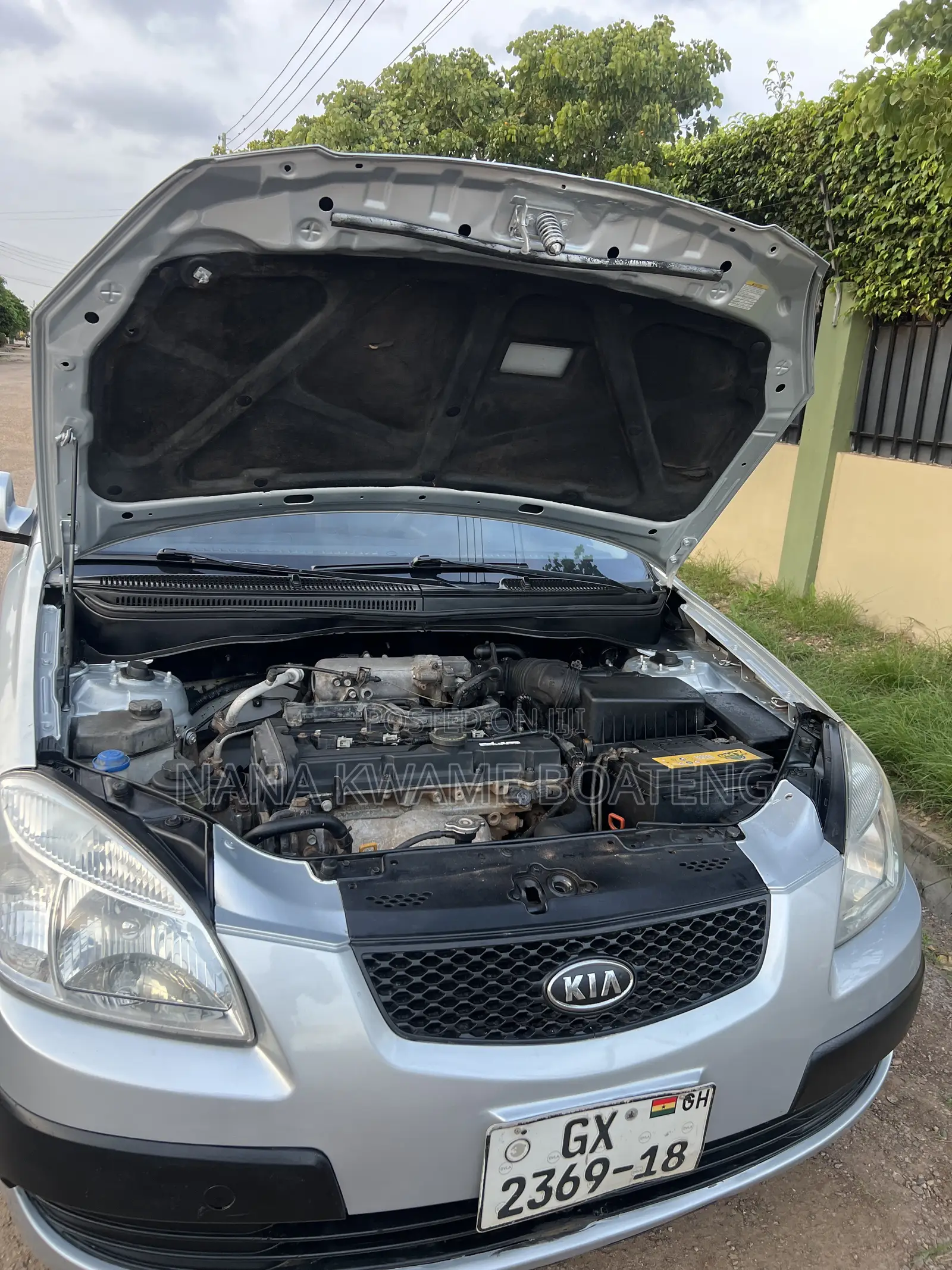 Kia Rio Base 4dr Sedan (1.6L 4cyl 5M) 2010 Silver