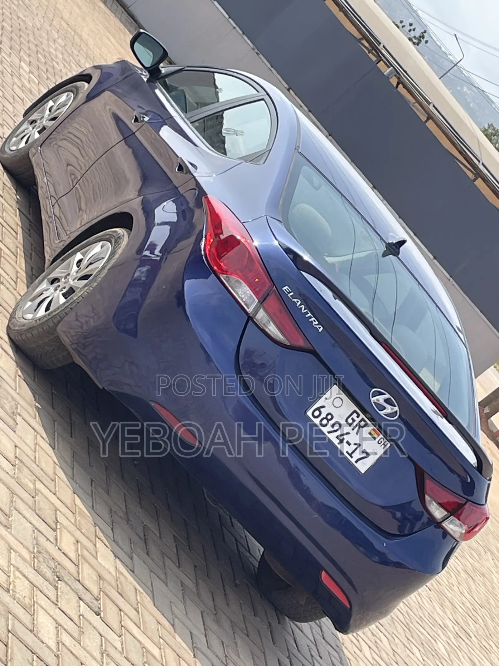 Hyundai Elantra 2013 Blue