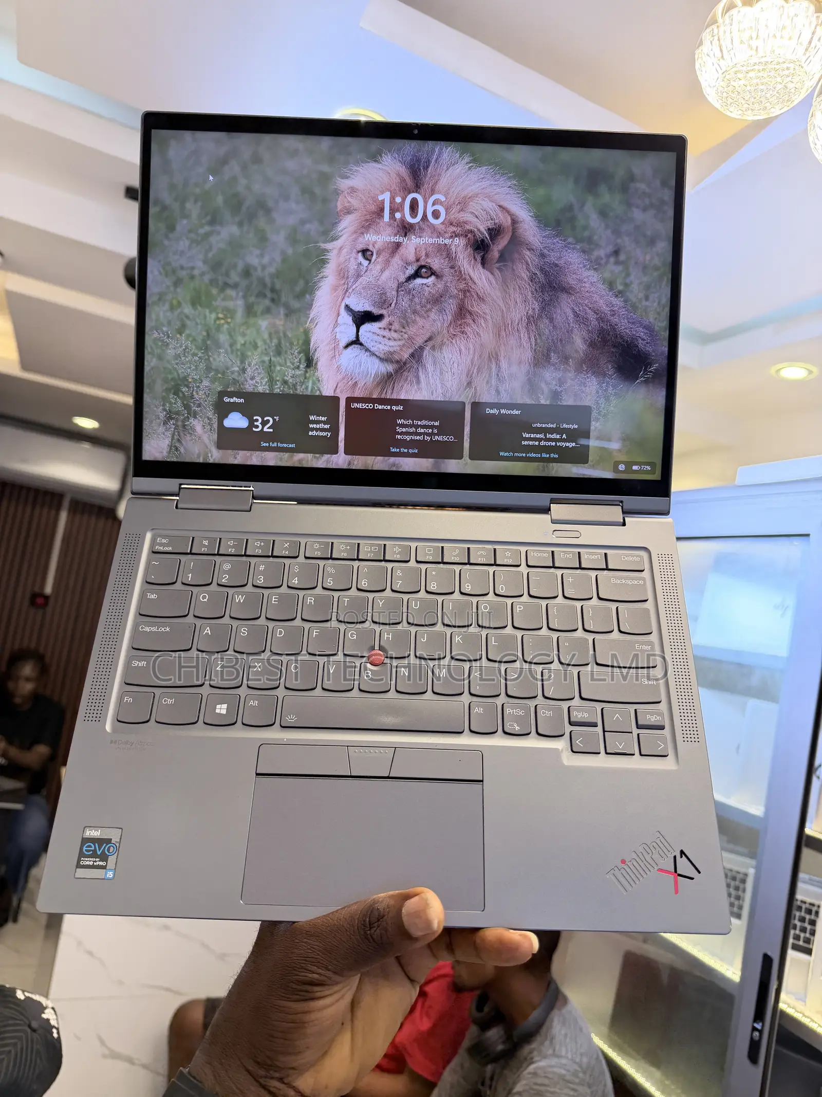 Laptop Lenovo ThinkPad X1 Yoga 16GB Intel Core i5 SSD 512GB