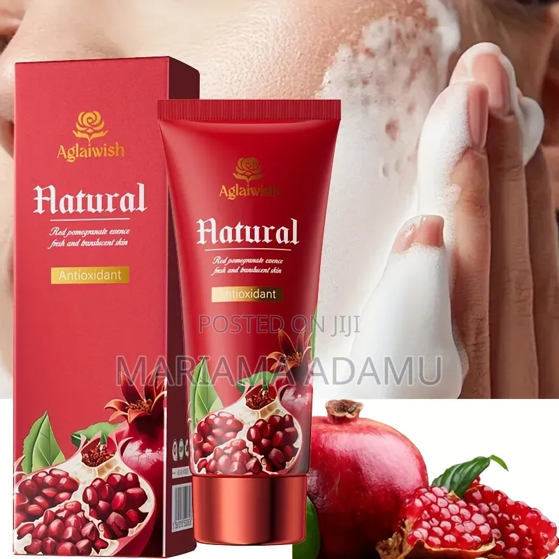 Aglaiwish Foaming Facial Cleanser Formulated With Pomegranate Extract
