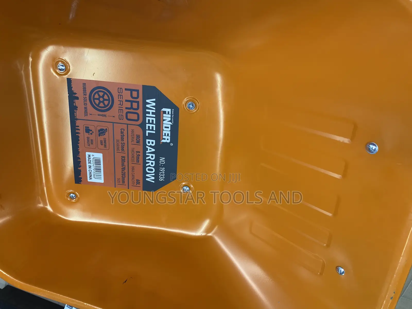 Strong Metal Wheelbarrow – Brand Ne