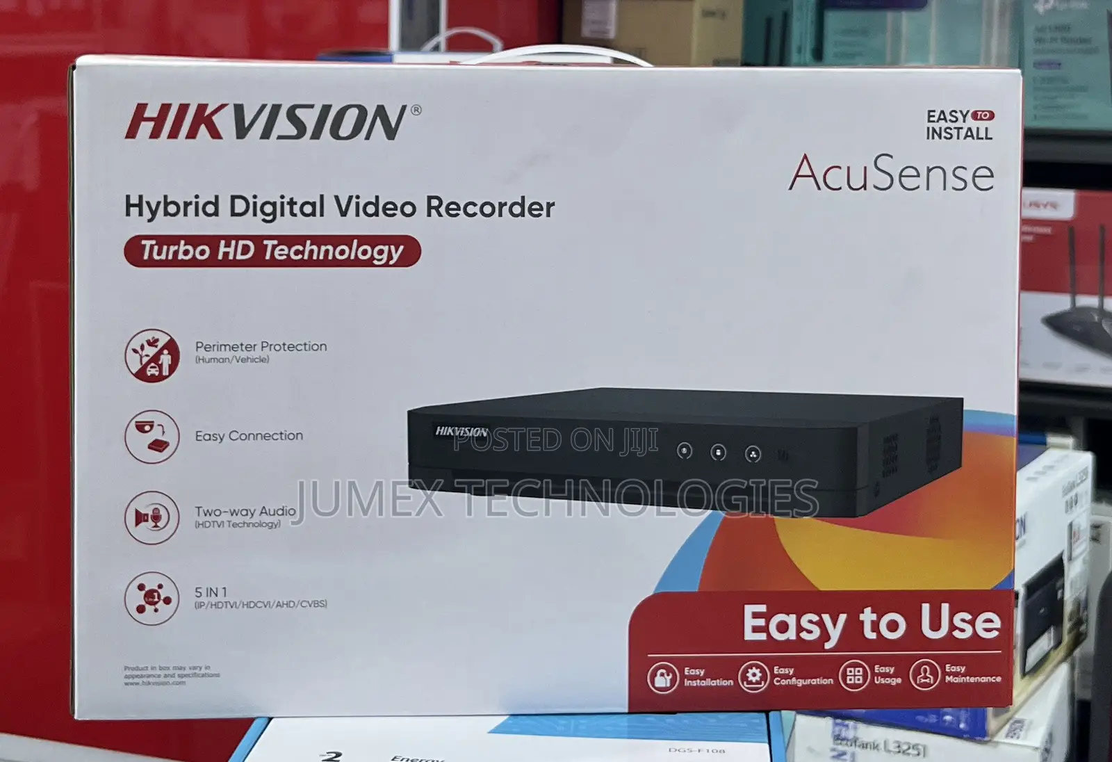 Hikvision 8ch /5mp Hybrid DVR Turbo Hd Ds-7208hqhi-M1/T