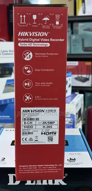 Hikvision 8ch /5mp Hybrid DVR Turbo Hd Ds-7208hqhi-M1/T